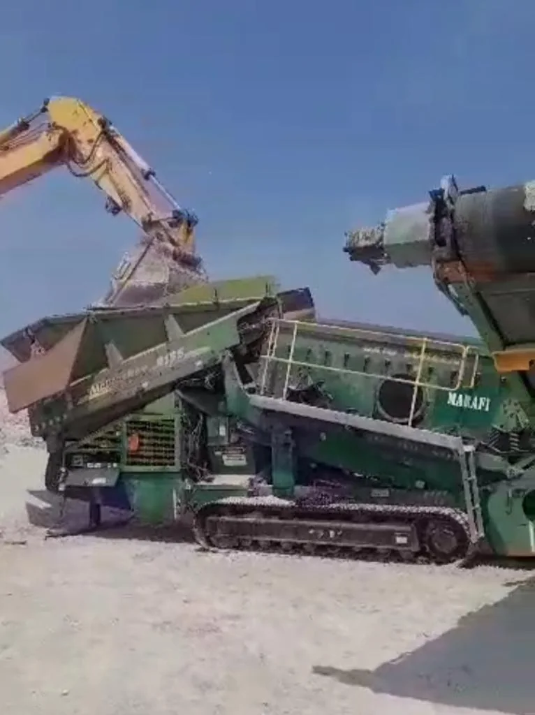 Marafi screening plant with the R155 marking visible